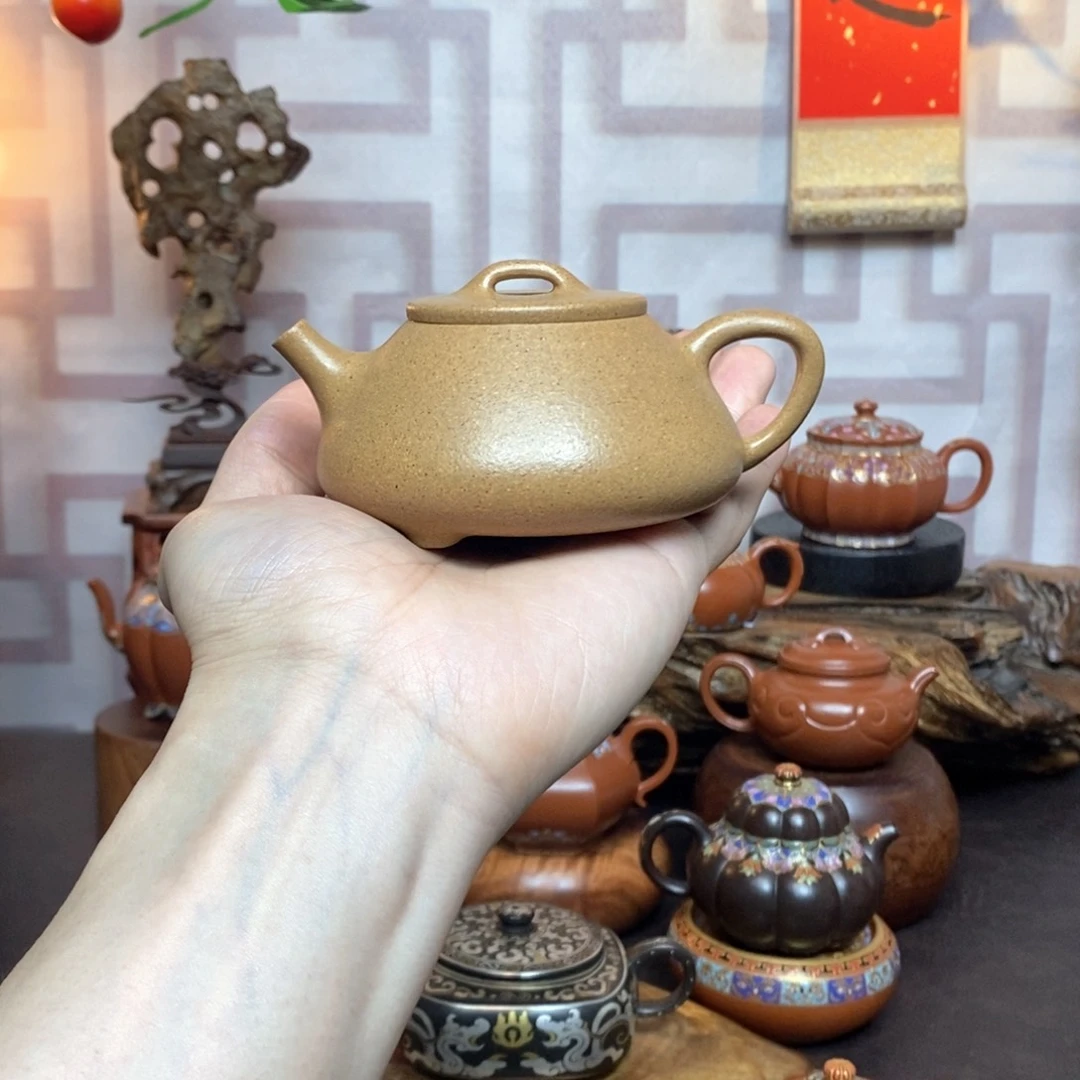紫砂茶具老段心舟石瓢