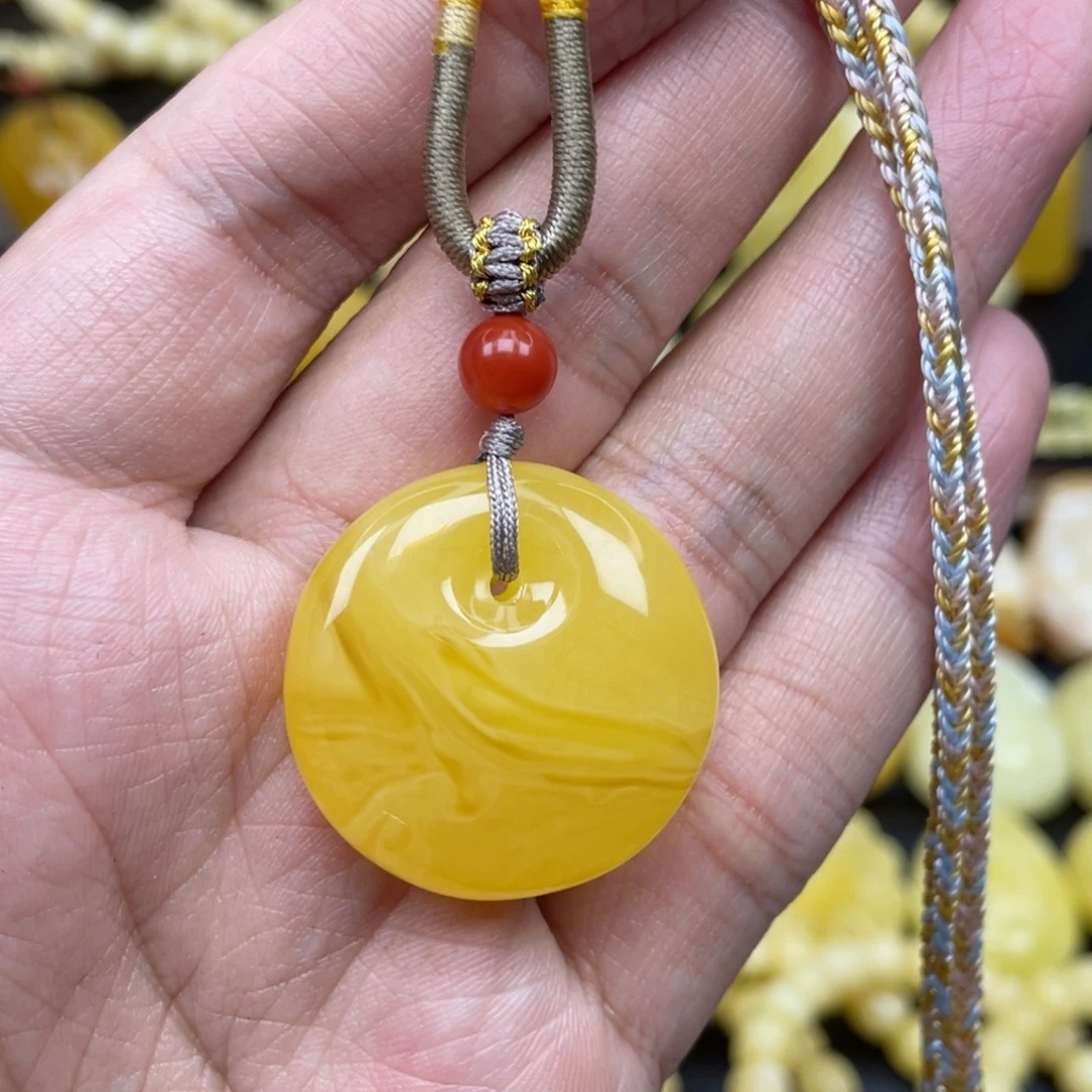 琥珀未镶嵌裸石琥珀蜜蜡