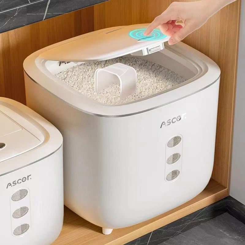 食品级储粮桶家用防虫防潮密封2025新款储存罐猫粮储存桶