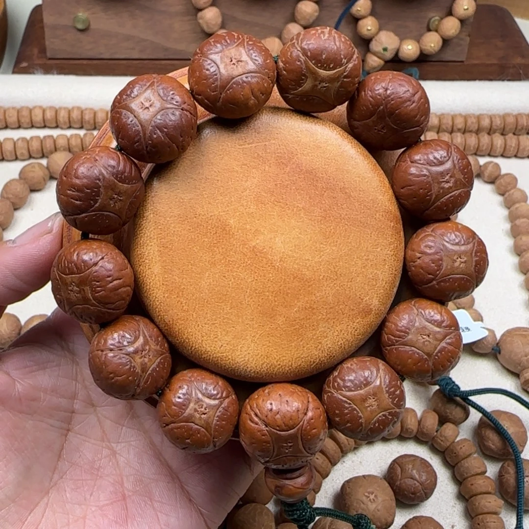 吊坠凤眼菩提麒麟手串