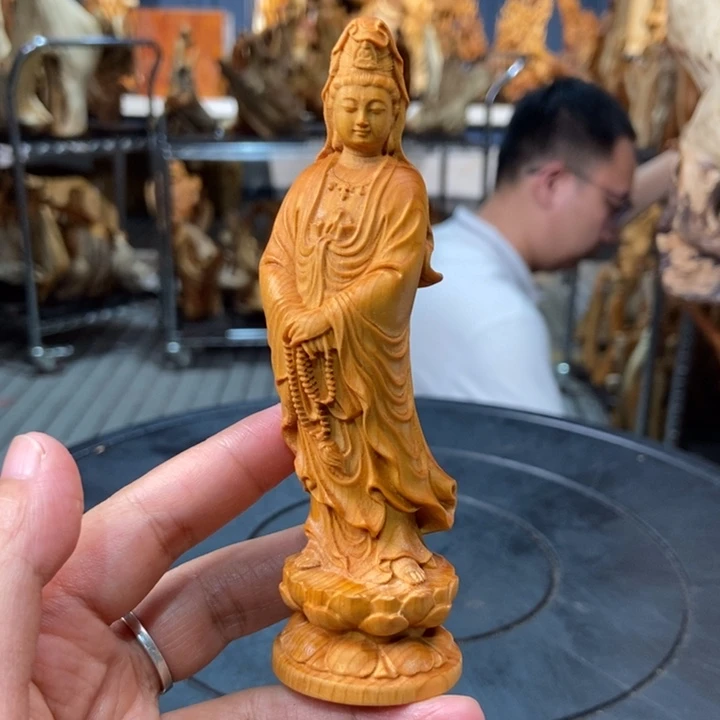 柏木（崖柏）手把件