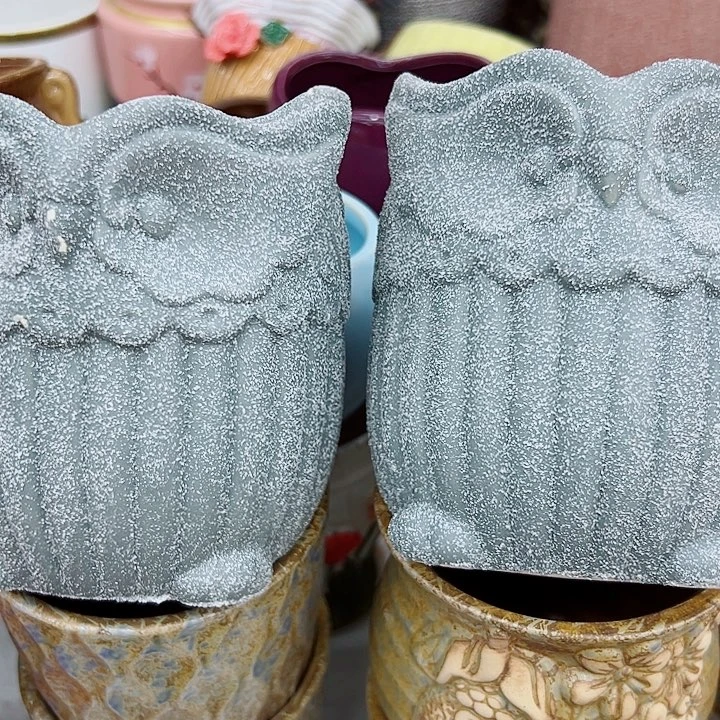 有孔，满10元发货多肉陶瓷花盆