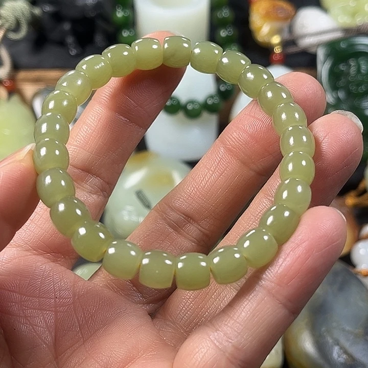 和田玉（黄玉）未镶嵌手链
