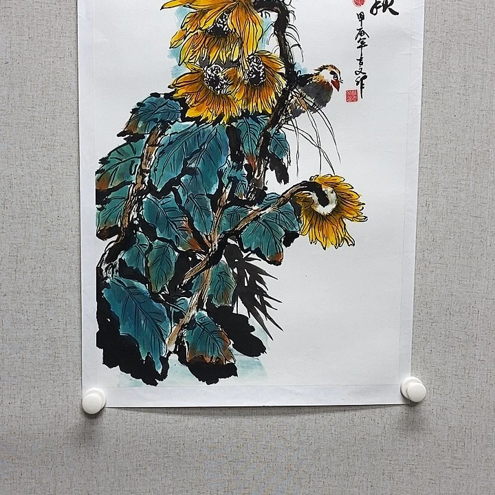 国画亲笔手绘原创