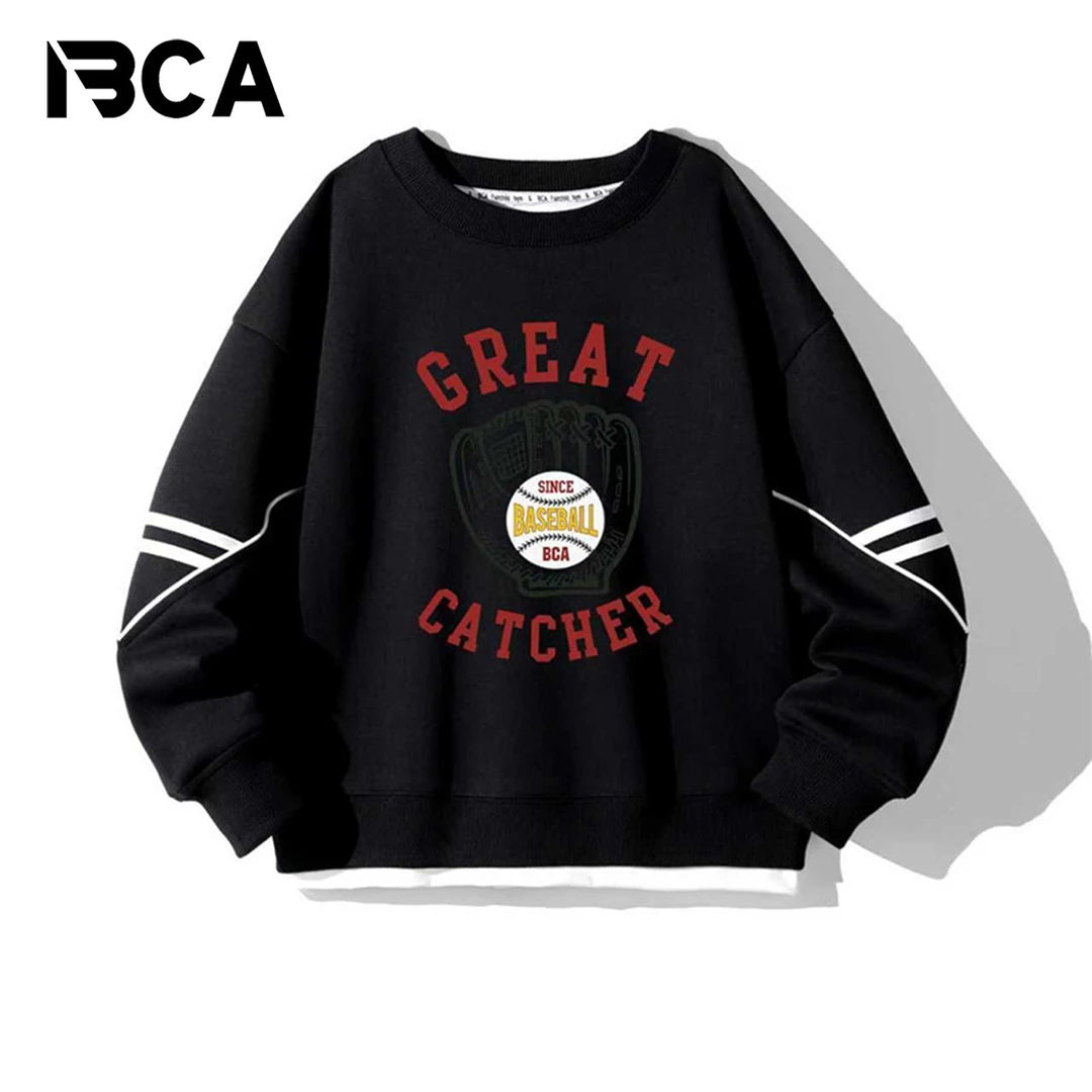 BCA【潮牌 酷盖风】男童2025秋款中大童长袖卫衣（S-002+TU-1）