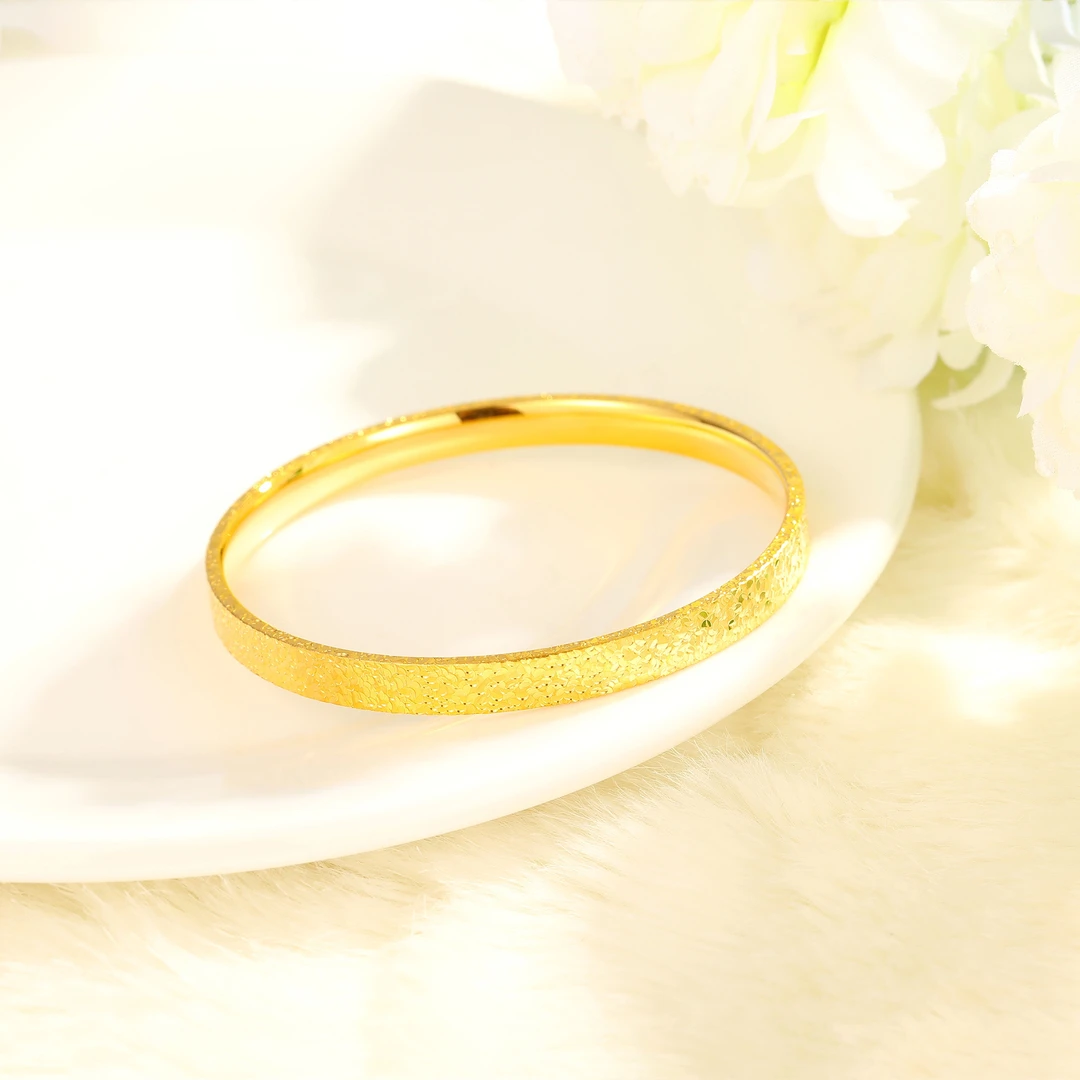 足金999碎冰冰5G戒指气质轻奢女士情侣女款新年配饰