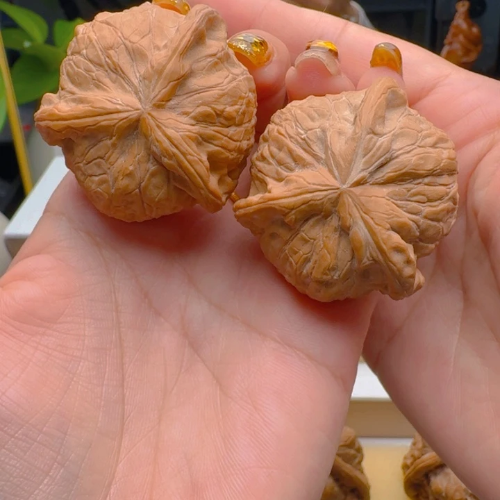 把件核桃40拼接南瓜奔