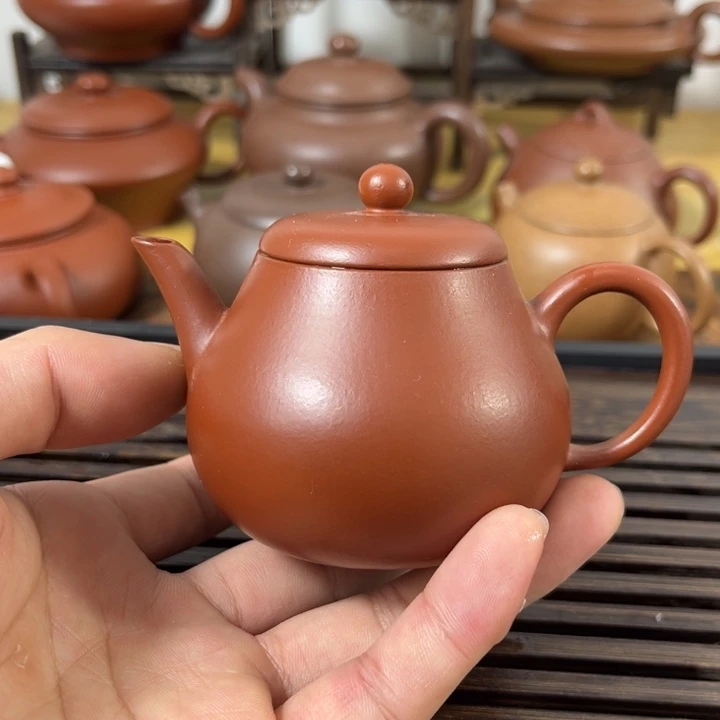 紫砂茶壶原矿紫砂半手工制作