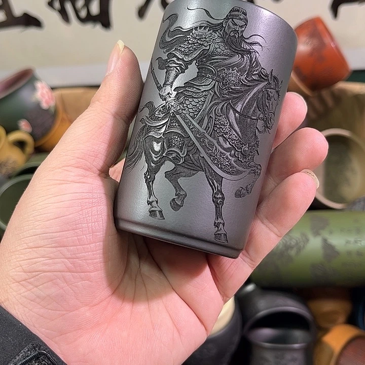茶杯紫砂全手工紫砂主人杯