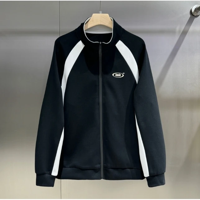 Z-6651.春秋夹克高定轻柔空气层.撞色运动.情侣休闲百搭外套