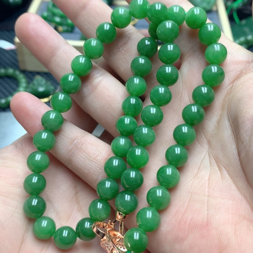 【闪购商品】和田玉（碧玉）项链未镶嵌