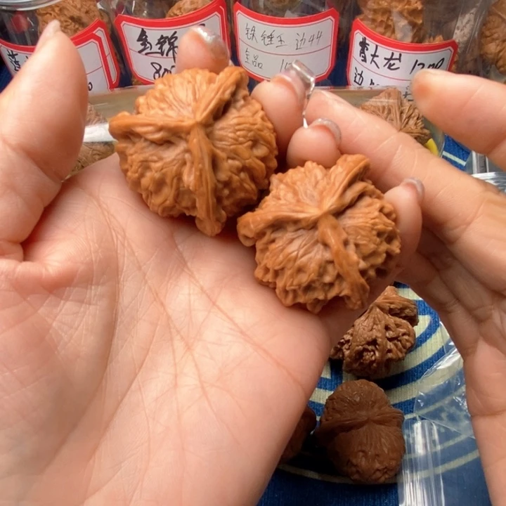 桃核吊坠三棱38核桃