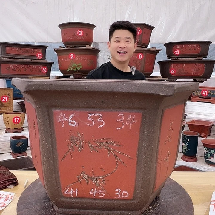 紫砂花盆工厂直发