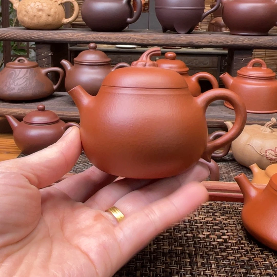 茶壶紫砂宜兴原矿紫砂手工制全120