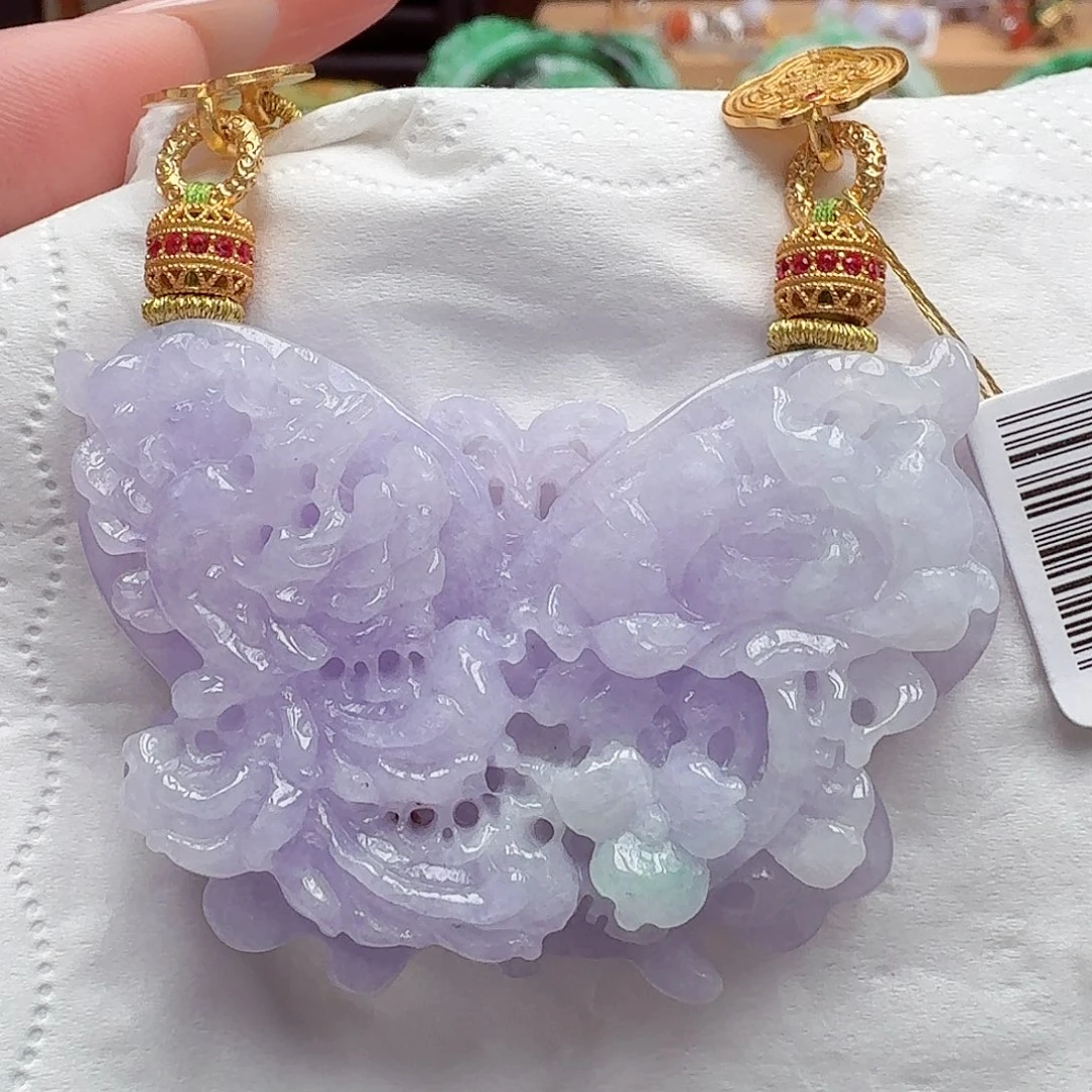 颈饰未镶嵌翡翠翡翠吊坠