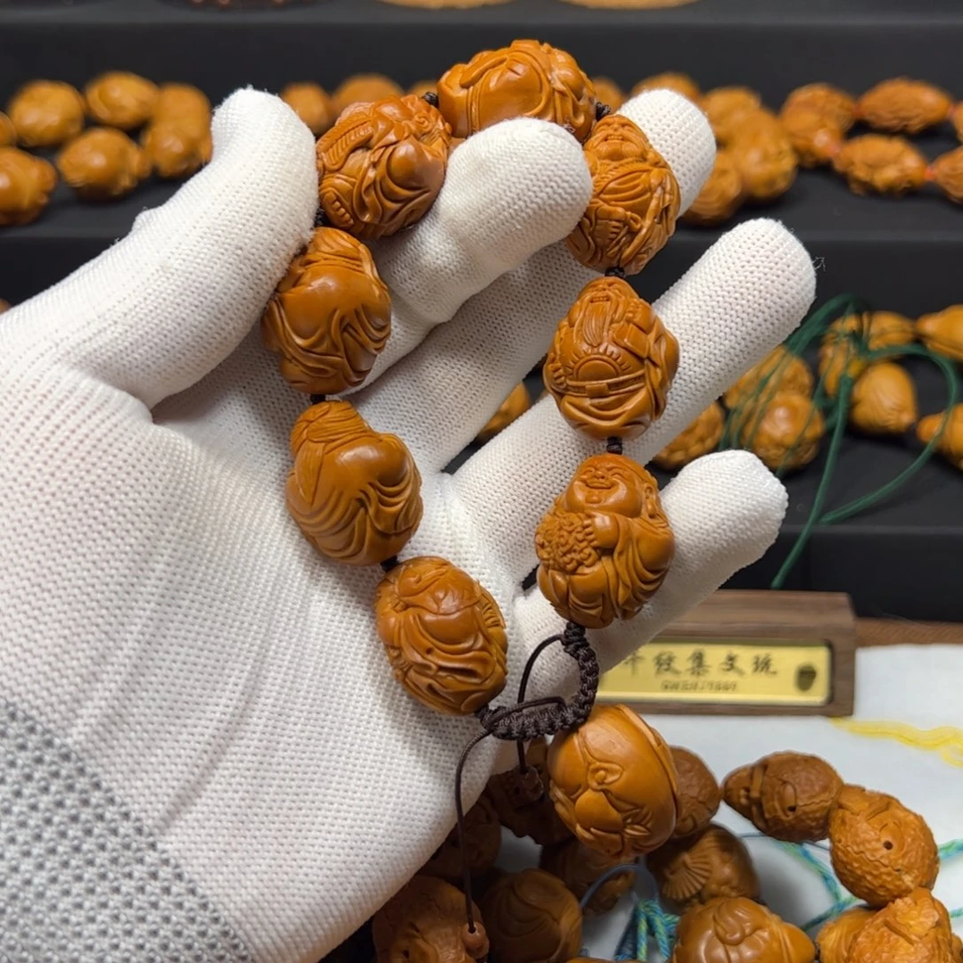 小***鱼橄榄核手串/手链2.1八仙