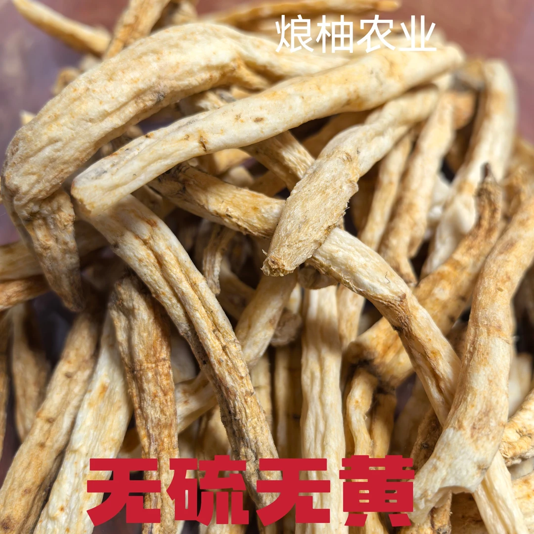 四川大巴山本地老品种无硫无黄沙参