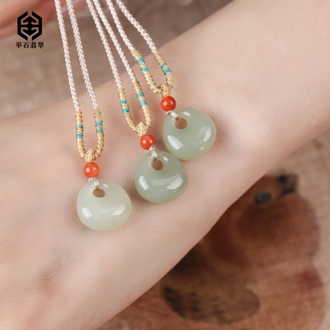 【举石臻品】TH0604-1000-95和田玉吊坠（一件/多样性发）M