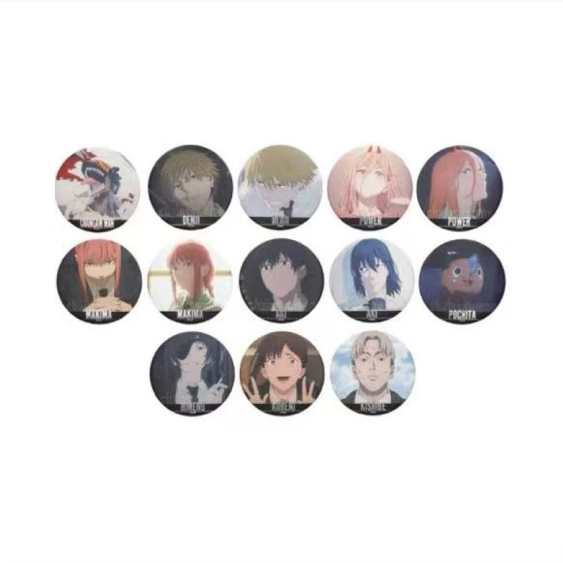 【散池】电锯人 JS限定名场面浮雕吧唧 徽章盲盒 直播代拆