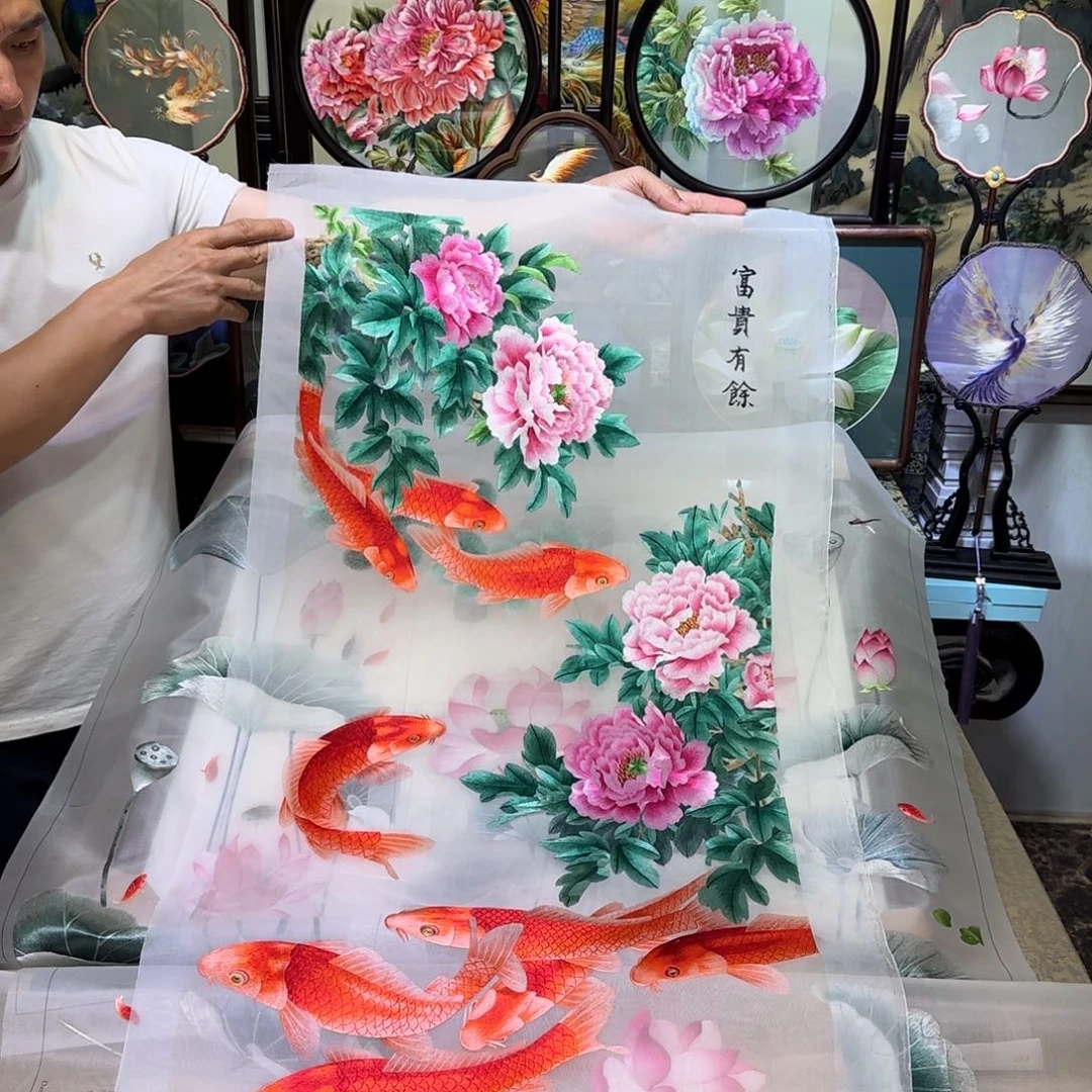 刺绣刺绣工艺精湛独特