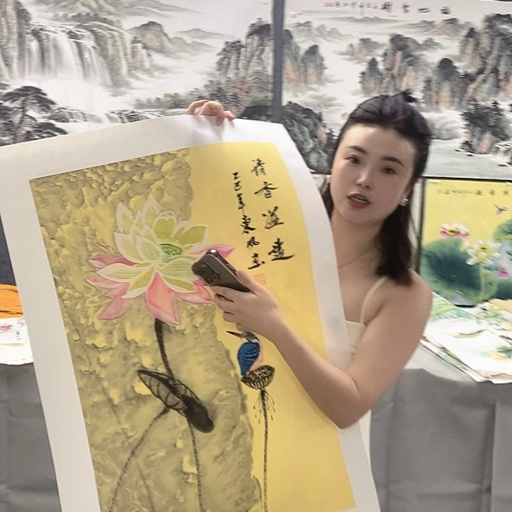 国画国画作品手绘