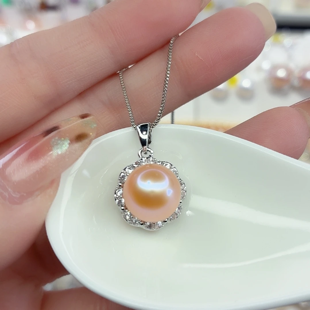 淡水珍珠颈饰合金