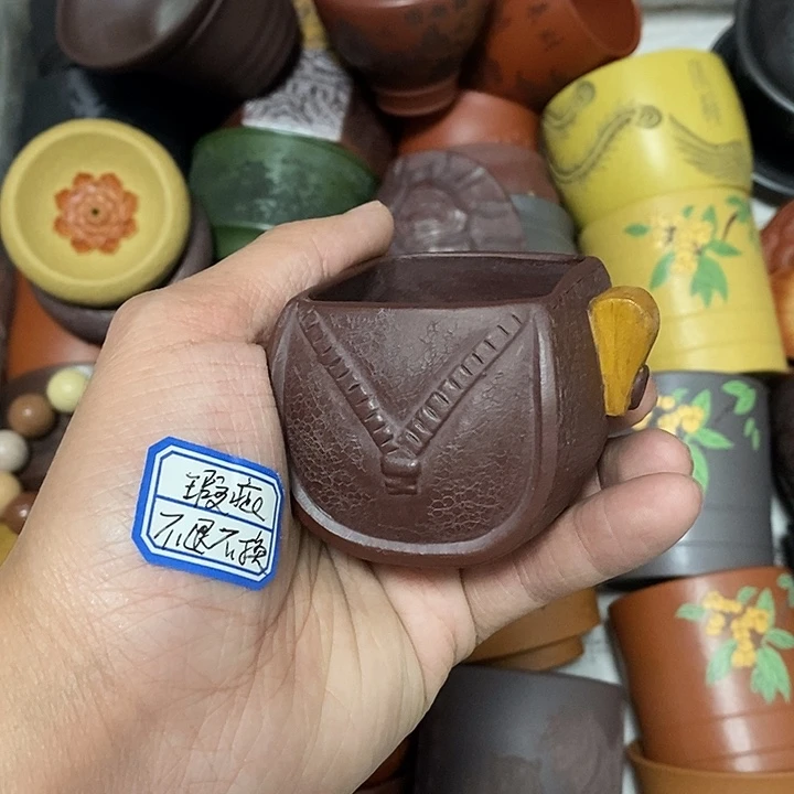 茶杯紫砂瑕疵不退不换