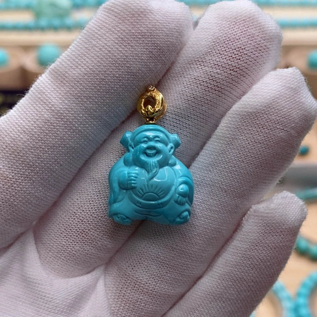 绿松石未镶嵌珠宝奇石