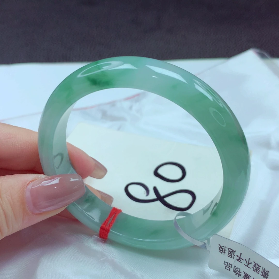 翡翠手镯未镶嵌手镯58