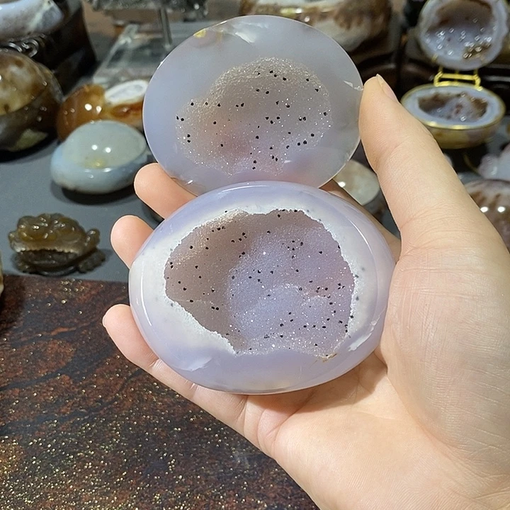 未镶嵌摆件水晶聚宝盆