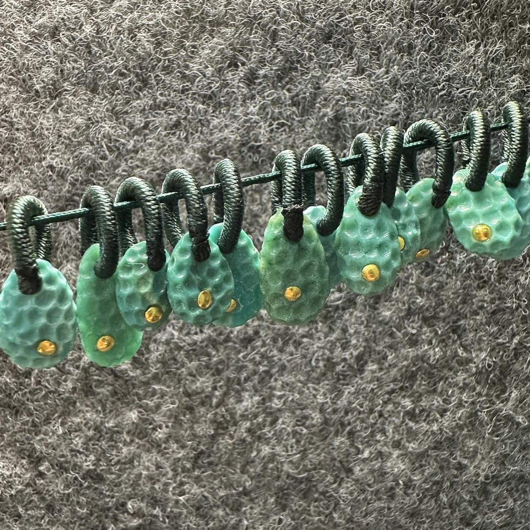 绿松石原矿小侧挂 滴溜 陨石坑百搭 多样性发货发其一