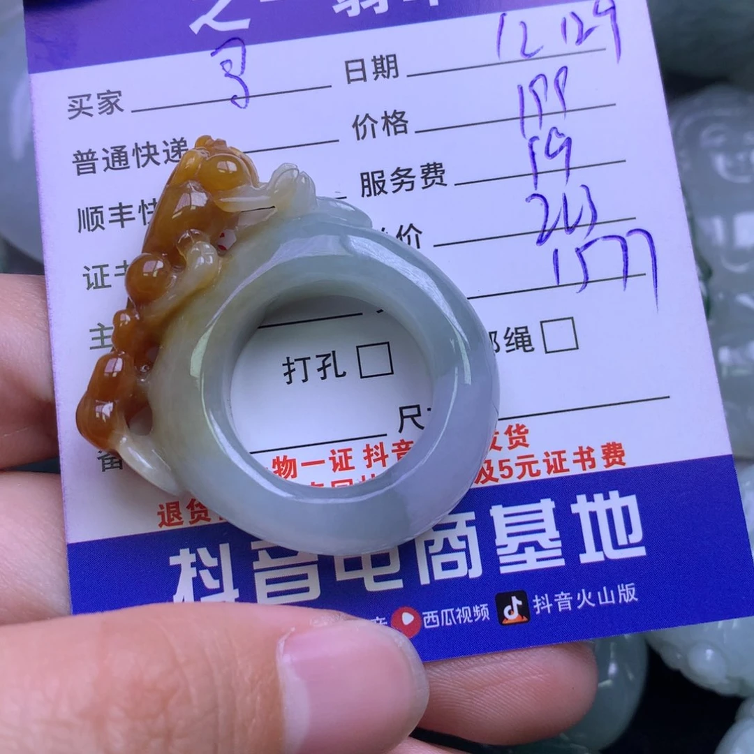颈饰未镶嵌翡翠鮑****饰