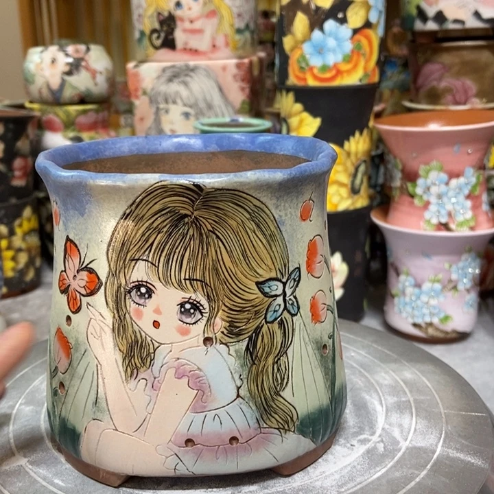 景德镇艺术手绘作品