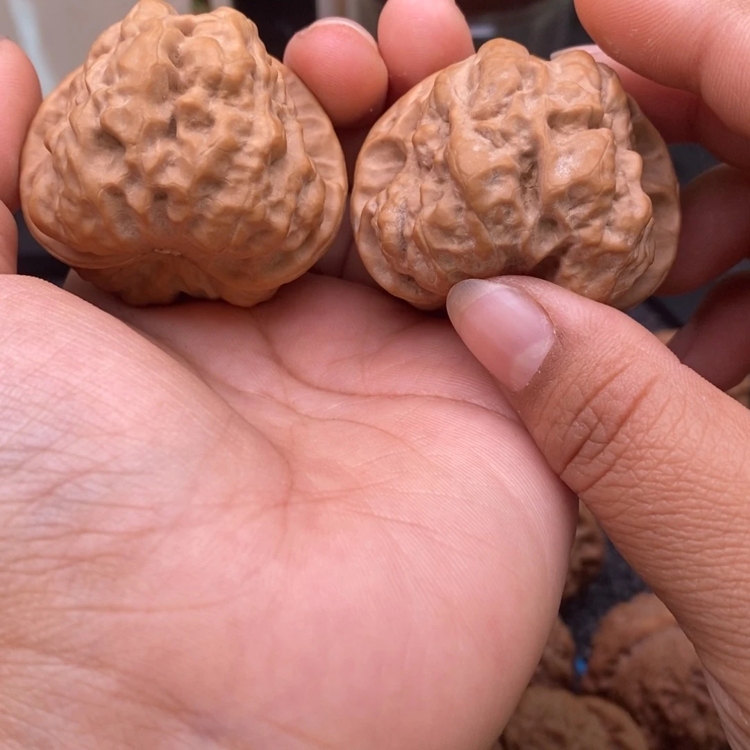 文玩核桃把件43蛤蟆头