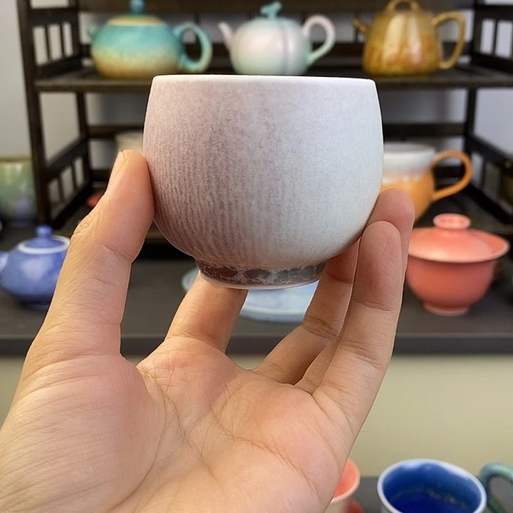 微瑕景德镇高温陶瓷杯