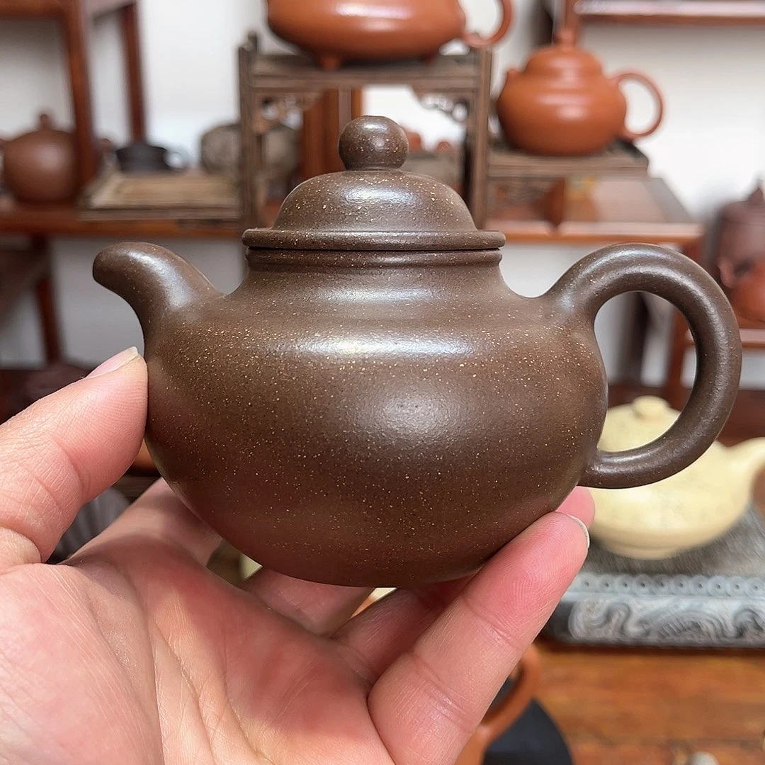 紫砂茶壶大亨掇球