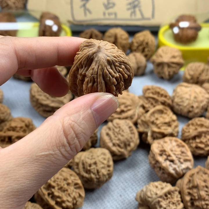 春***记文玩核桃吊坠异形单只