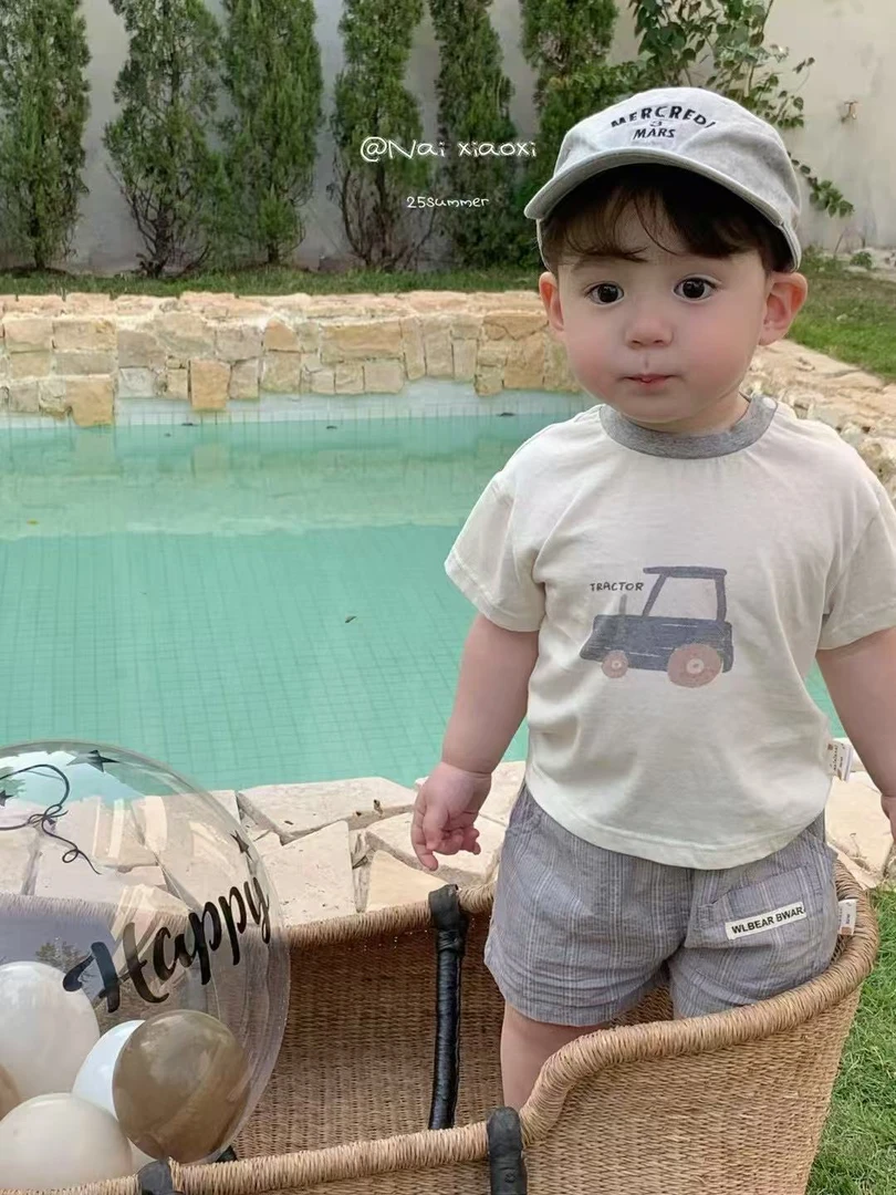 奶小西汽车卡通小套装【no退】