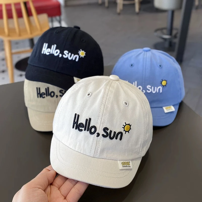 宝宝帽子春秋韩版遮阳儿童鸭舌棒球帽小童男宝春天百搭男童出游男