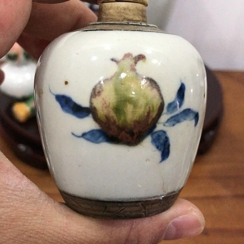 【闪购商品】瓶华**…陶瓷手工手绘陶瓷壶瓷器壶瓷器陶瓷瓶