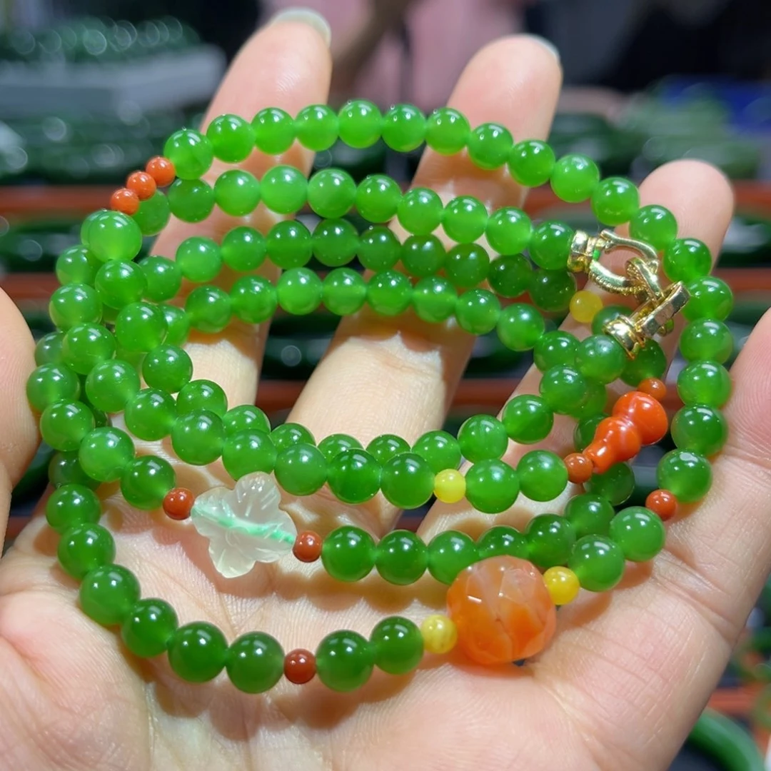 项链未镶嵌和田玉