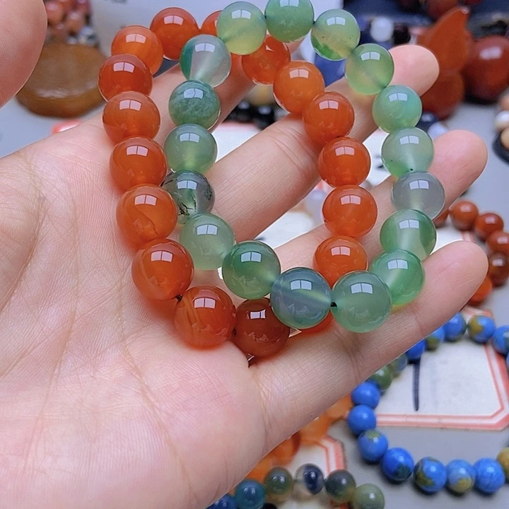 【闪购商品】未镶嵌玛瑙/玉髓珠宝半成品约*