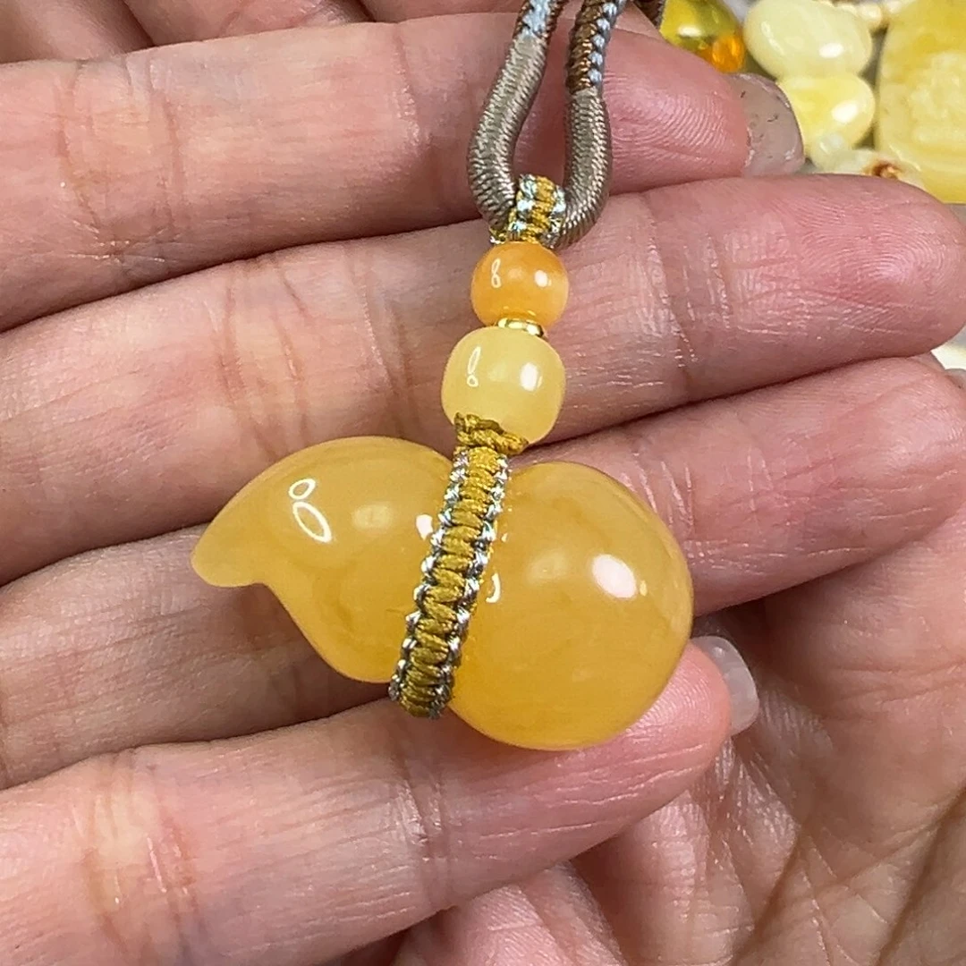 蜜蜡颈饰未镶嵌蜜蜡