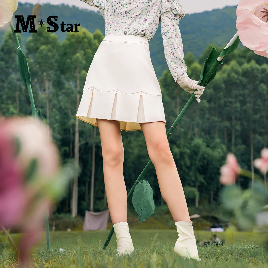 【小杨总专属】M-Star高腰时尚短半截裙装百搭SFAQ112647