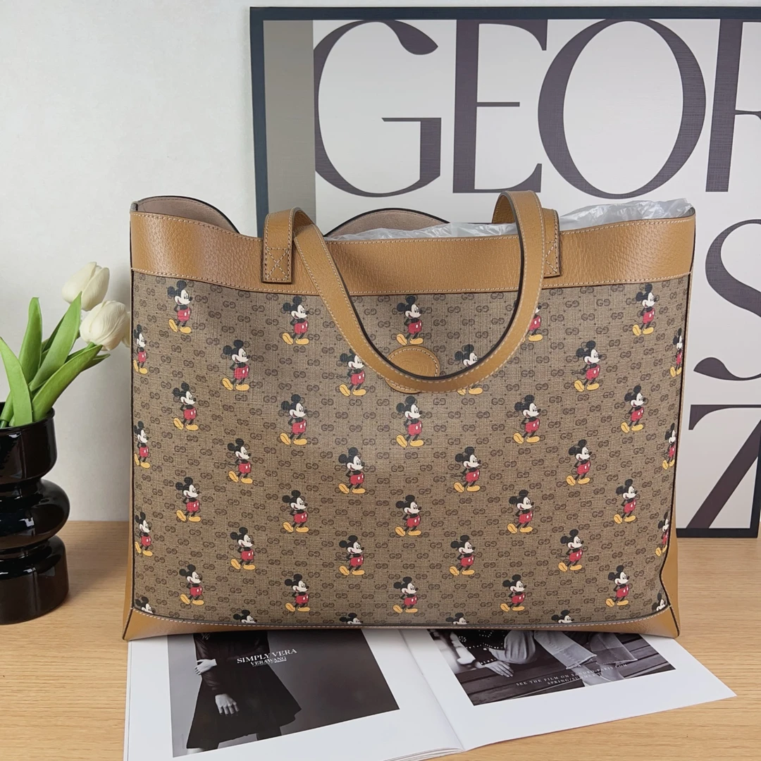 99新 GUCCI/古驰 古驰/Gucci x Disney迪士尼联名款托特包 032标