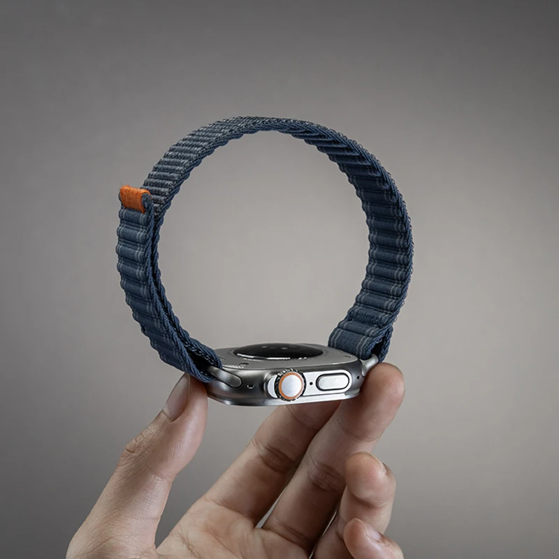 本亦优品复古色尼龙运动iwatch表带ultra3适用苹果手表AppleWatch