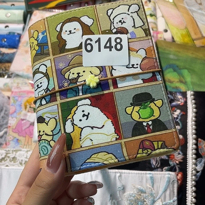织绣A7活页带纸6148