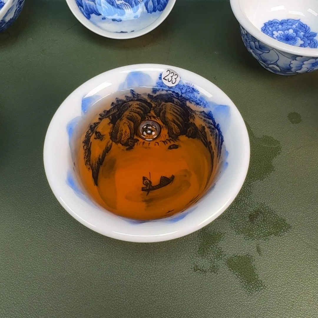 景德镇纯手绘茶具圆圆233