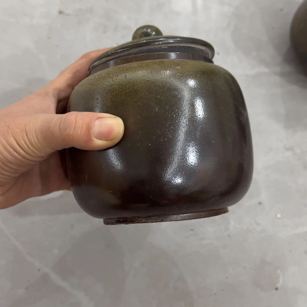 贵台龙窑柴烧茶壶74