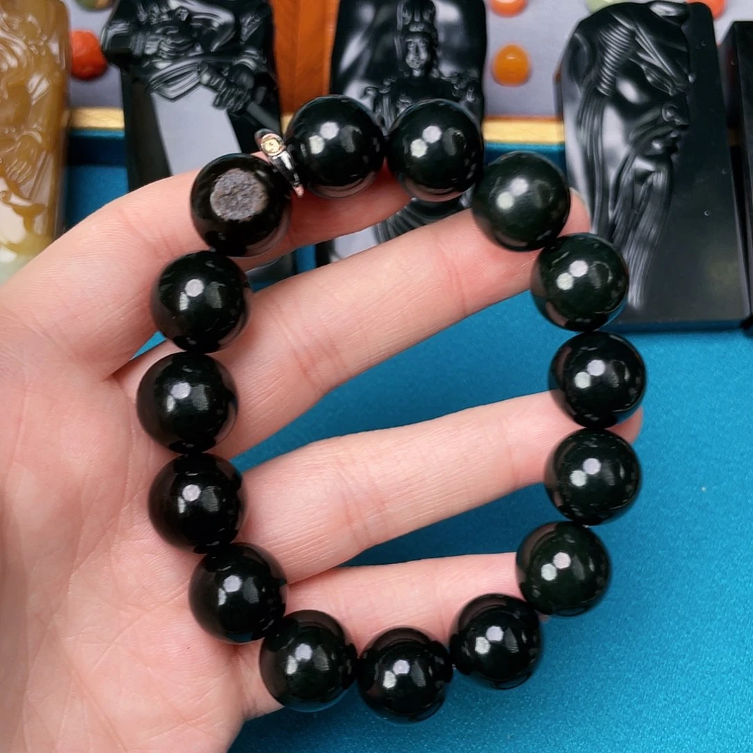 和田玉手链未镶嵌